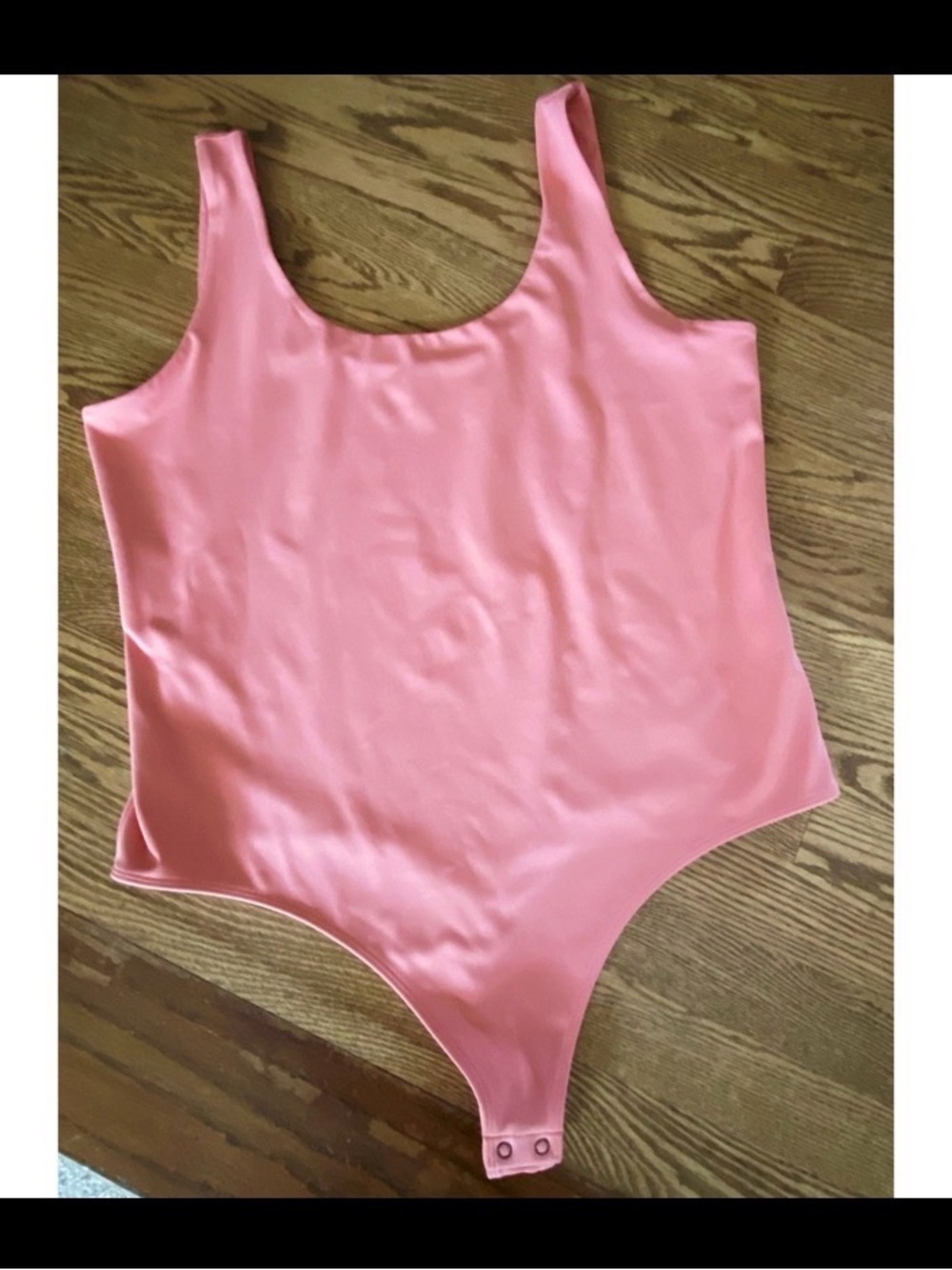 Express Peach Body Contour Bodysuit - Picture 2 of 3